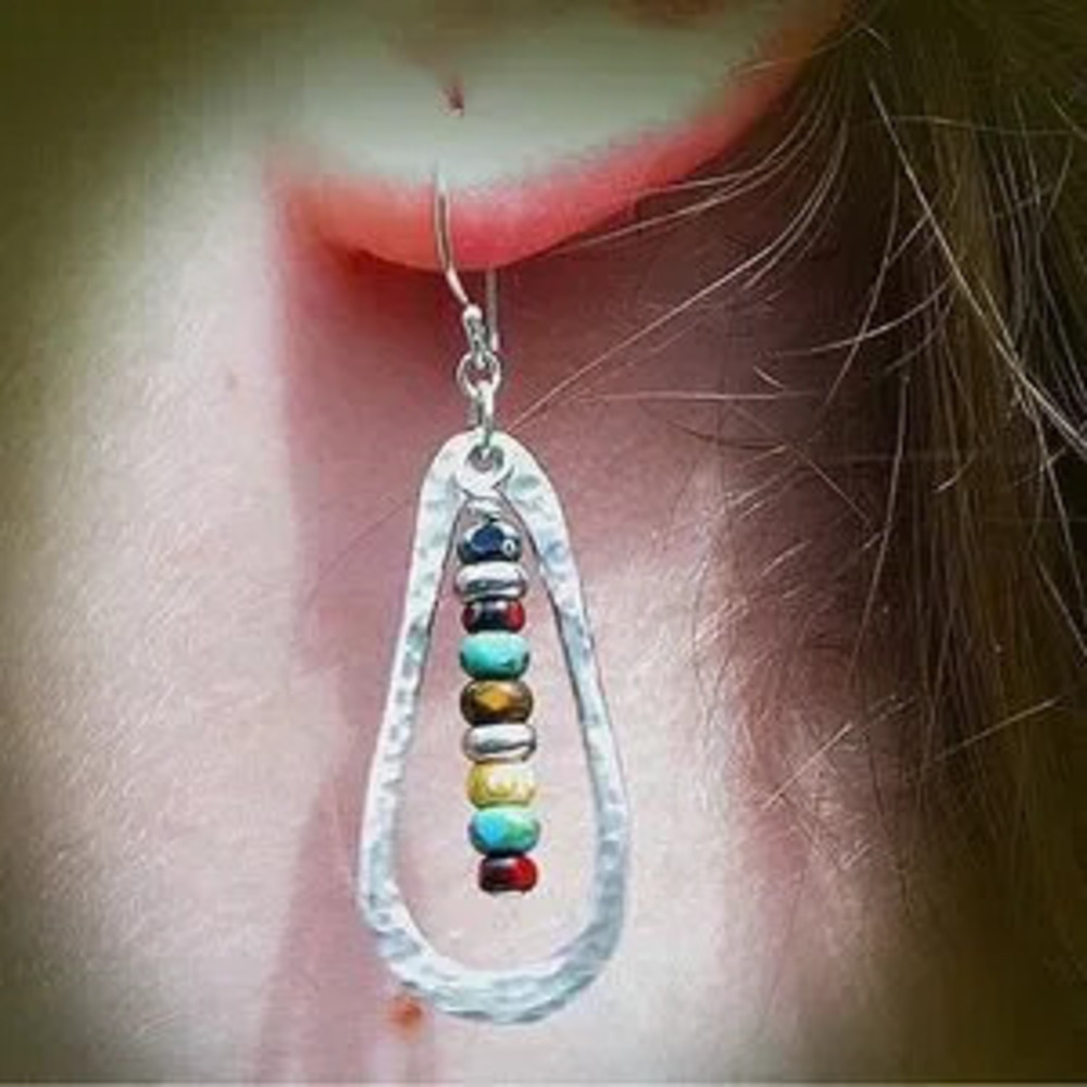 Boho dangle earrings?N98